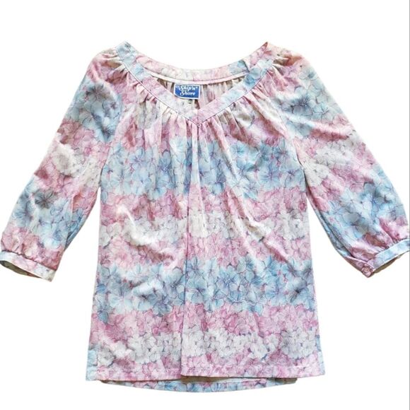 VINTAGE floral blouse - Picture 1 of 9